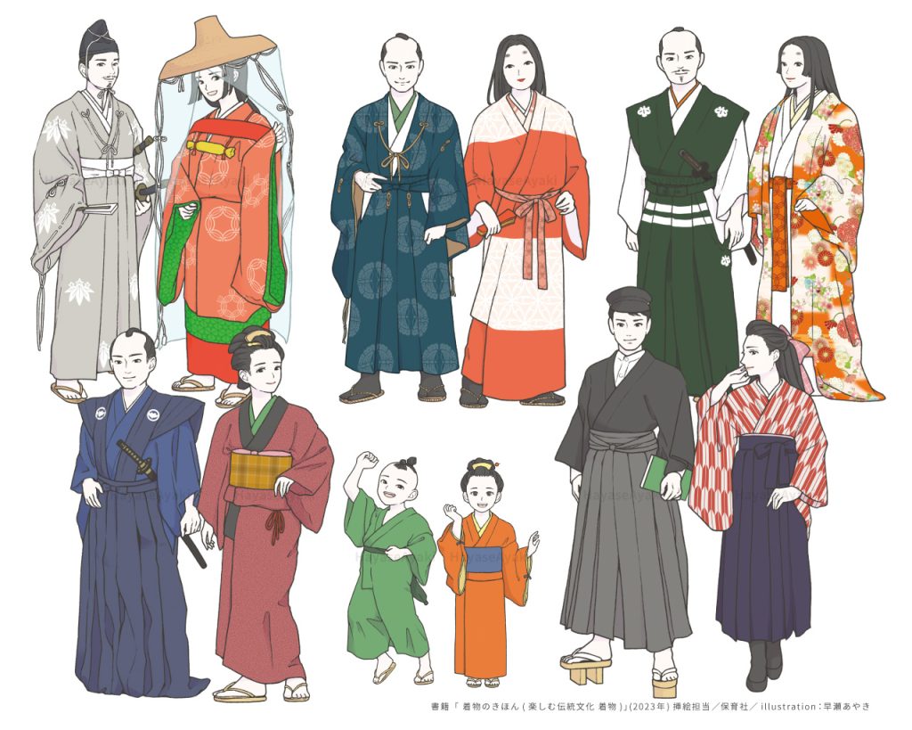 着物　日本文化　伝統文化　歴史　民族衣装