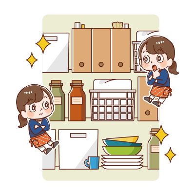整理整頓のイラスト