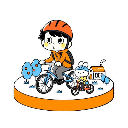 ヘルメット、自転車、安全運転