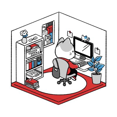 一人暮らし　ねこ